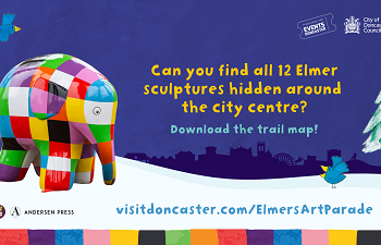 Elmer's Art Trail, Doncaster City Centre