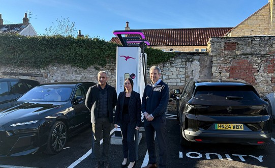 IONITY opens EV charging site at Holiday Inn Doncaster