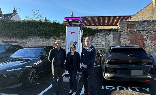 IONITY opens EV charging site at Holiday Inn Doncaster