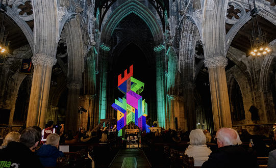 Right Up Our Street’s 6th Doncaster Festival of Light launches at Doncaster Minster