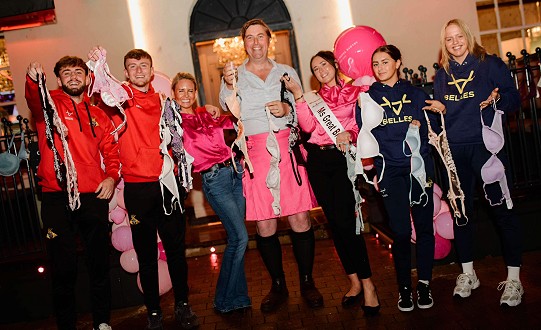 Crown Hotel Bawtry, Doncaster Rovers FC, and Doncaster Belles Unite for Breast Cancer Awareness Month