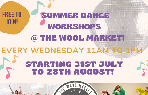 Kids Summer Dance Workshop at The Wool Market